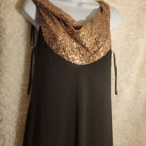 Bronze Black Maxi giwn